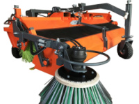 Гідравлічна щітка комунальна JCB 2,3 м з бункером, бічною щіткою, системою зрошення