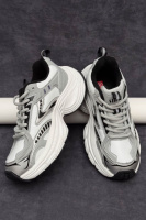 Кросівки жіночі демісезонні, колір біло-сірий, 248RCX1500