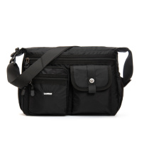 PODIUM Сумка Мужская На Плечо нейлон Lanpad 26001 black почтальон