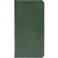 Чохол-книжка Crazy Horse Clasic для Xiaomi Redmi Note 15 Pro 5G Dark Green (Strong)