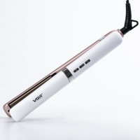 Утюжок для волосся VGR V-522 з плаваючими пластинами, білий