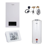 Комплексне рішення Thermo Alliance для котельні: електричний котел 10 кВт + комплект підключення бойлера + комбінований підлоговий водонагрівач 100 л