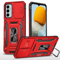 Ударостійкий чохол Camshield Army Ring для Samsung Galaxy M23 5G / M13 4G, Червоний / Red - купити в SmartEra.ua