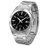 Чоловічий годинник Casio MTP-1308D-1A Classic з мінеральним склом та сталевим браслетом