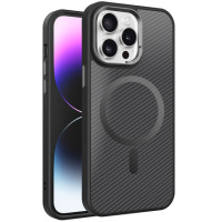 Чохол TPU+PC Carbon Mirage with MagSafe для Apple iPhone 15 Pro Max (6.7«)