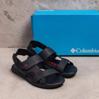 Шкіряні сандалі колір  чорний