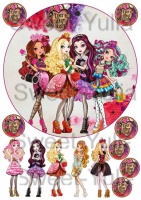 Вафельные картинки на тему: Ever After High