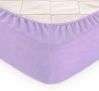 Простирадло махрове на резинці (180х200х30) Lilac Breeze