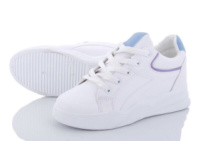 Жіночі кросівки F001 White-blue (36-41)