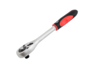 Ключ трещоточный (рукоятка с храповым механизмом) Intertool - 1/4« х 45T, Pro 1 шт.