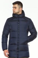 Куртка мужская Braggart зимняя с капюшоном - 37055 тёмно-синий цвет