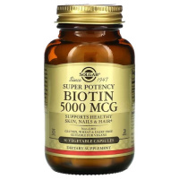 Solgar Biotin 5000 мкг 50 капсул