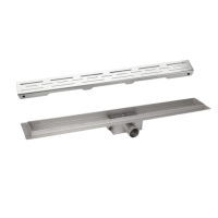 Комплект Qtap Taurus FD700 (NKS) Лінійний трап із нержавіючої сталі із сухим затвором 700 мм