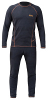 Термобілизна чоловіча Tramp Microfleece комплект (футболка+штани) black UTRUM-020, UTRUM-020-black-XL