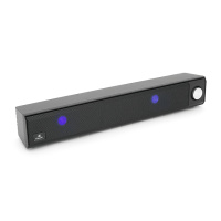 Колонка Kisonli LED-909 Bluetooth 5.0, 2х5W, 1200mAh, USB/TF/BT/FM/AUX, DC: 5V/1A, Black, BOX, Q40