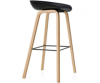 Стілець Адель барний високий чорний