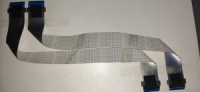 Шлейф LVDS T-con 80pin P-TWO AWM 20861 E221612 105C 60V VW-1 довжина-57см ширина-4см