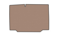 Резиновый коврик в багажник (Бежевый) для Renault Clio V 2019- гг