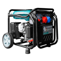 Генератор инверторный ГАЗОБЕНЗИНОВЫЙ Konner&Sohnen 8100iEG 1/3, 8kW (8.5kW), однофазный+трехфазный режим , 220V, 50Hz, обьем 20л