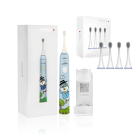 Звукова зубна щітка Medica+ KidsBrush 7.0 Blue + Насадки (4 шт)