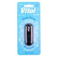 Освежитель воздуха Vitol Flash Drive на обдув Blue Ocean