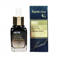 FarmStay DR-V8 Ampoule SoluTion Black Snail