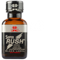 Poppers / попперс Super Rush Black Label Pentyl 25ml (Retro) Canada