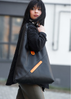 Жіноча сумка Sambag хобо M чорна