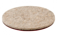 Набор кругов войлочных на липучке Mastertool 150 x 6мм жесткий (5шт) (08-9615)