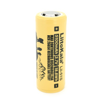 Аккумулятор 26650 Li-Ion LiitoKala Lii-51S-PSB, 5100mah (5100-5500mah), 20A, 18.8Wh, 3.7V (2.75-4.2V), кремовый, 65.5mm x 26.8mm, цена за 1 шт