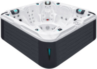 СПА-басейн Passion Spas Delight (213х213х91 см), Сріблясто-білий