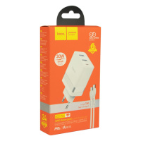 Мережевий Зарядний Пристрій Hoco N21 Pro PD30W+QC3.0 Type-C to Type-C