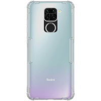 TPU чохол для Xiaomi Redmi Note 9 / Redmi 10X - Nillkin Nature Series (Сірий (прозорий)) - купити в SmartEra.ua