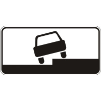 Дорожный знак 7.6.2 - Способ постановки транспортного средства на стоянку. Таблички к знакам. ДСТУ 4100:2002-2014.