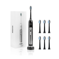 Ультразвукова зубна щітка Medica+ PROBRUSH 9.0 black + насадки (6 шт)