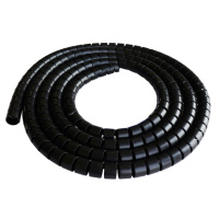 Захист РВТ (бронь) під діаметр 20 мм спіральне обплетення пластикова гнучка ТОНКА