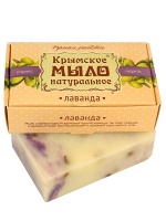 Крымское натуральное мыло на оливковом масле Лаванда 100 г