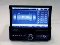 1din Магнитола Pioneer GBT-7100S 7« Экран, USB, Bluetooth, РУЧНОЙ выдвижной экран