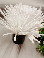 Синельная проволока/ 30 см / 5 мм/ 1шт/ белый