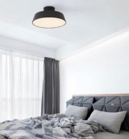 Люстра потолочная LED MD7057/400-bk-k Черный 15х40х40 см.