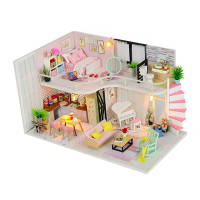 3D Румбокс «Anna pink melody» DIY Dollhouse