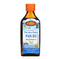 Carlson Kid's Norwegian Fish Oil 200 ml, Апельсин