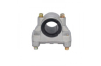 Крепление ручки алюминиевое с резинкой 26 мм Noker БК 40/44 (939)