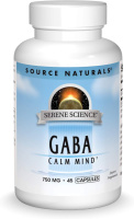 Source Naturals Gaba Calm Mind 750 mg 45 капсул