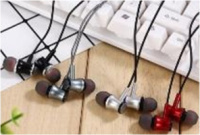 Наушники вакуумные с микрофоном и регулятором громкости SERTEC ST-503 BLACK