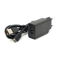 Набор BOROFONE BA68A СЗУ 1xUSB+ кабель Type-C, 2.1A, 1м, Black, Blister-box