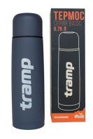 Термос питьевой Tramp Basic TRC-112-grey 750 мл серый