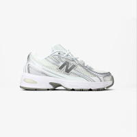 Кросівки весна літо New Balance сітка білий/срібний