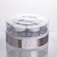 Йогуртница электрическая на 7 баночек по 180 (мл) аппарат для приготовления йогурта 20 Вт йогуртница для дома SK-08017