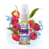 Жидкость ELFLIQ 30 мл 5%. Клубника Малина Вишневый лед (Strawberry Raspberry Cherry Ice)